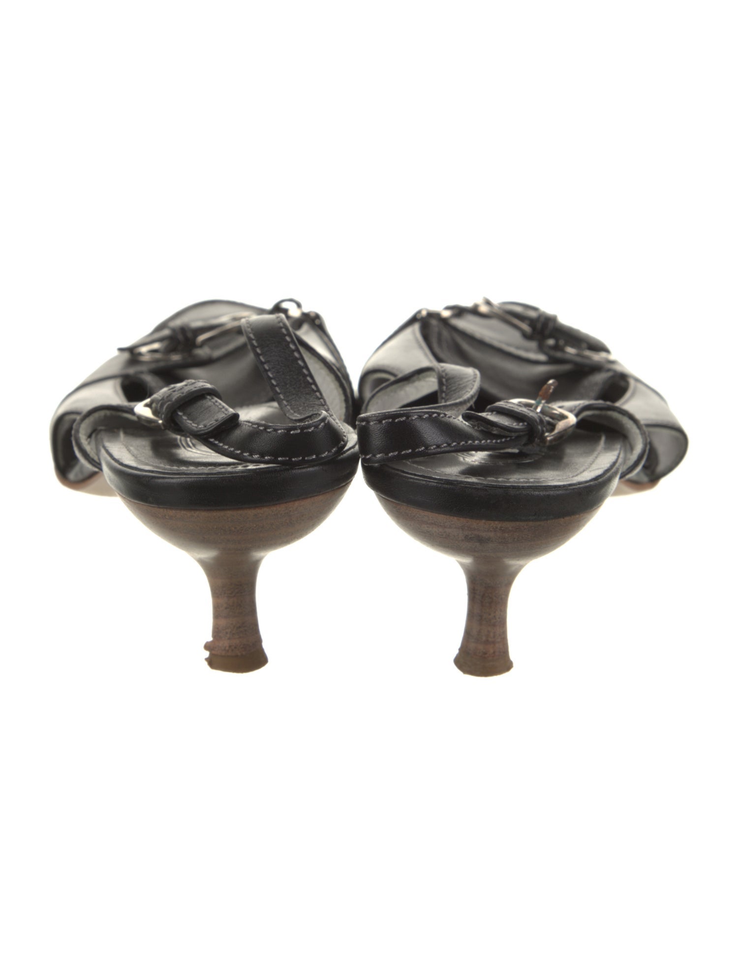 Tod's Leather Slingback Pumps